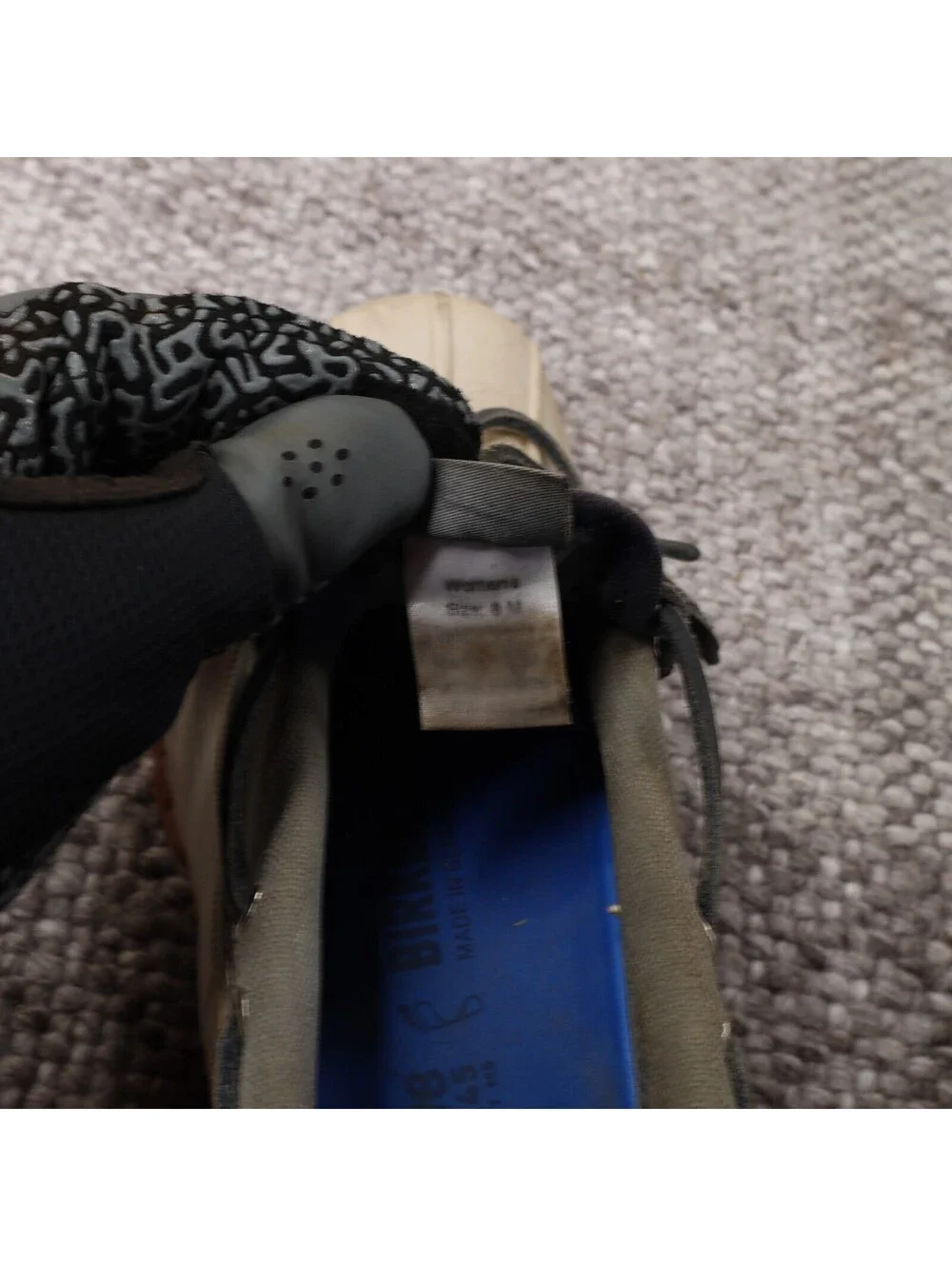 LL Bean Signature Rubber Moc Womens 8 M Olive Canvas Duck Boots Rain Shoes US 8